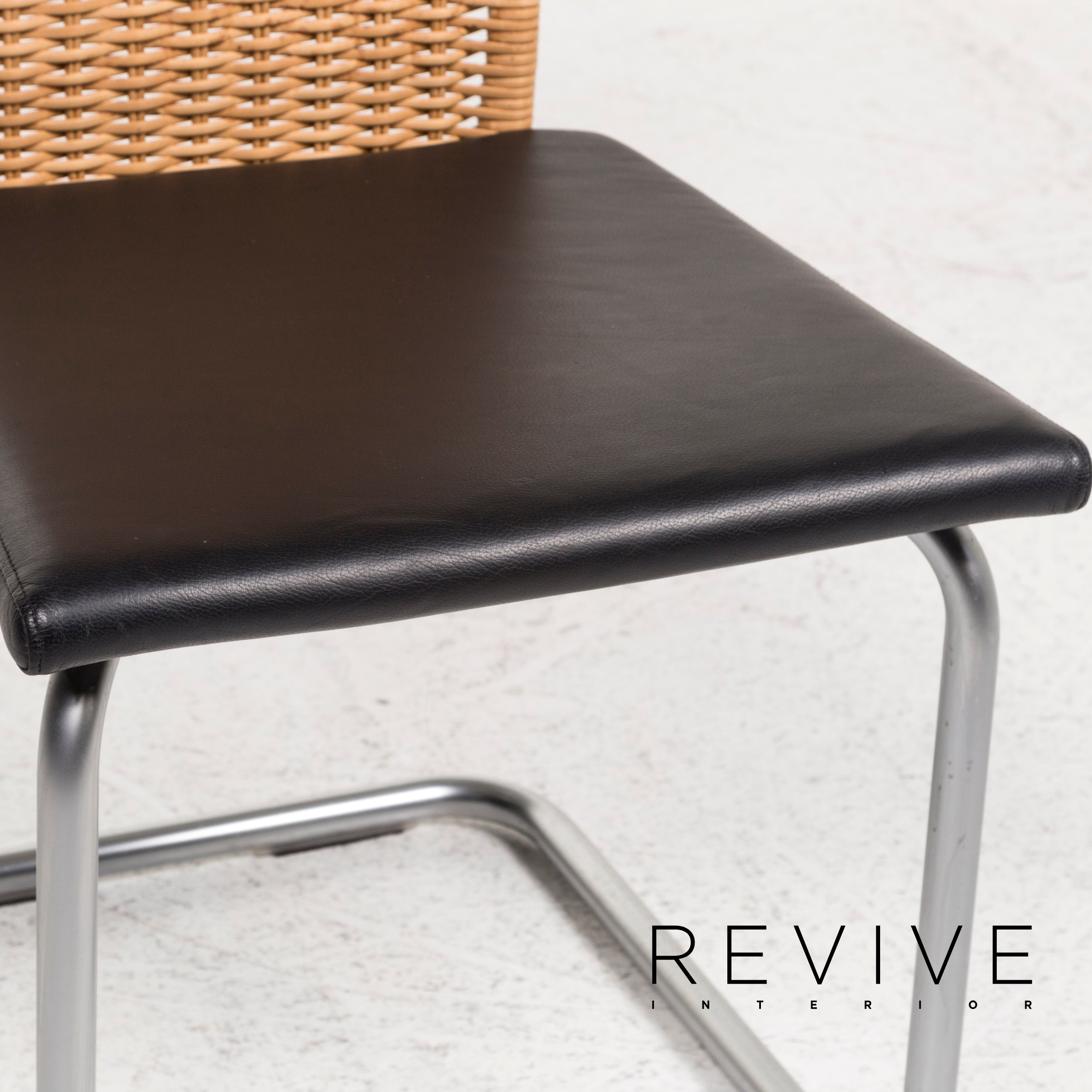 Ronald Schmitt Sessel Schwarz Leder - 2. Hand - Revive.de