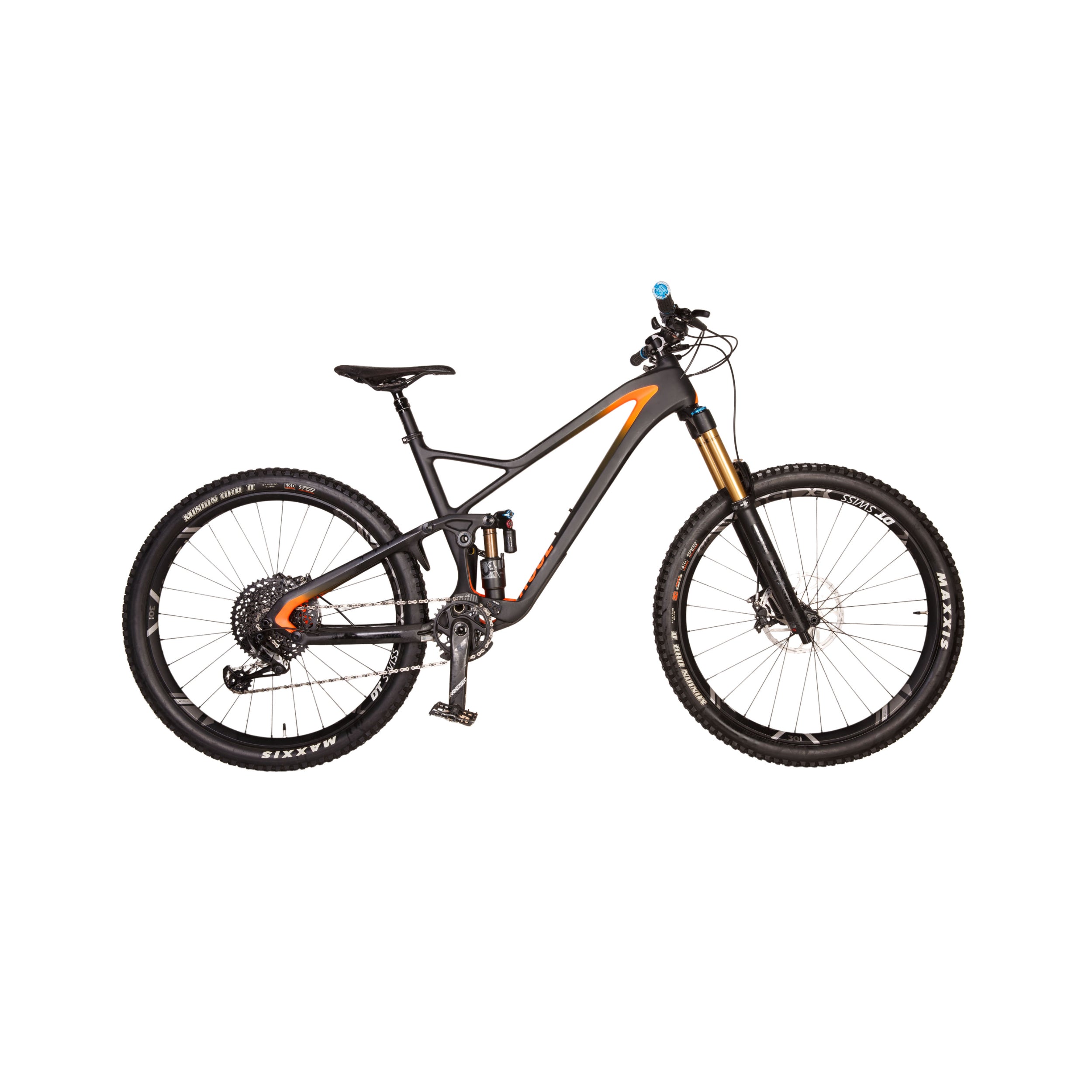 rose pedale mtb ROSE Mountainbike PIKES PEAK 4 EN 2020 Schwarz Carbon - 2. Hand