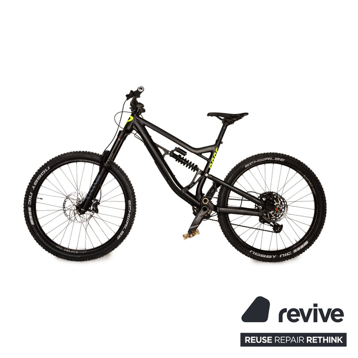 Rose Soul Fire 1 2021 Aluminium Mountainbike Schwarz Fahrrad Fully