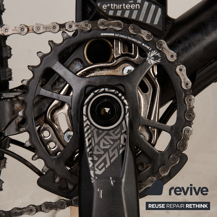 Rose Soul Fire 1 2021 Aluminium Mountainbike Schwarz Fahrrad Fully