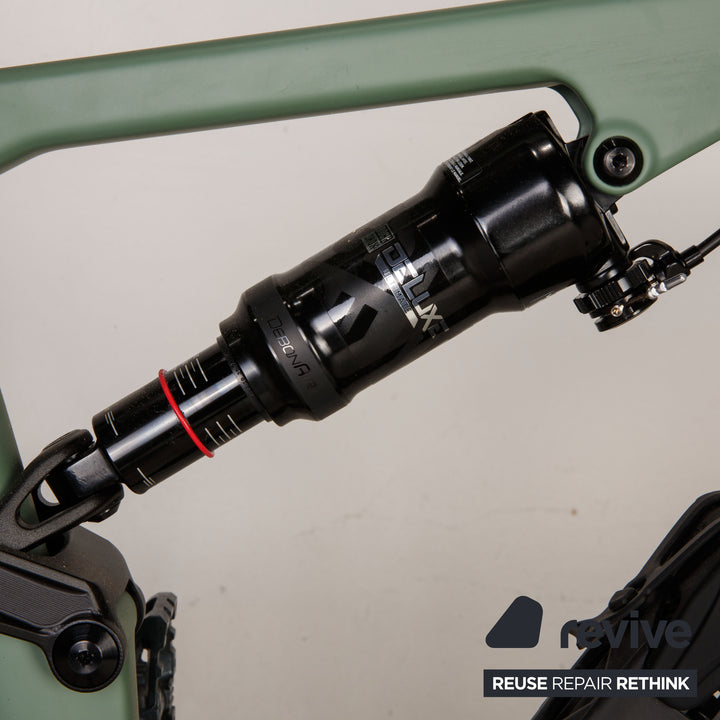 Rose THRILL HILL 3 2021 Carbon Mountainbike Grün Moosgrün Größe M Fahrrad Fully