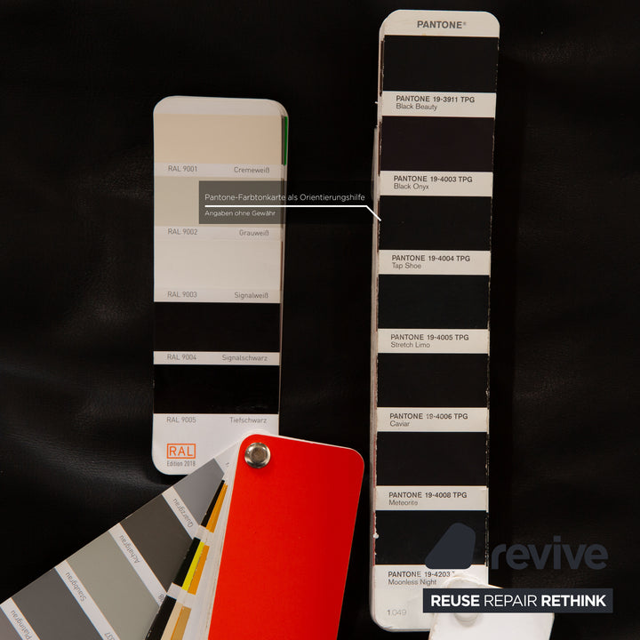 Rosenthal Hombre Leather Armchair Black