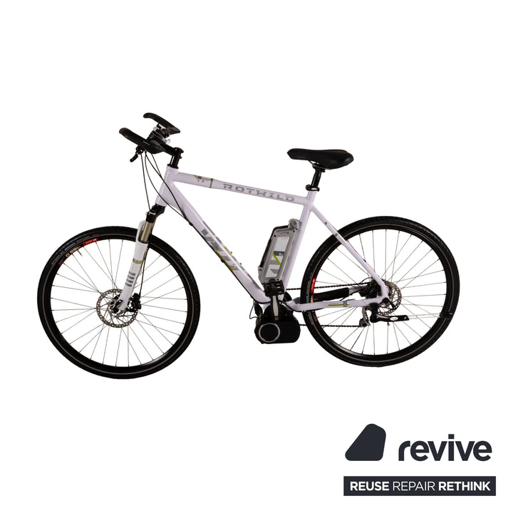 Rotwild R.T1 Hybrid 2011 E-Mountainbike Hybrid Weiß RH XL Hardtail Fahrrad