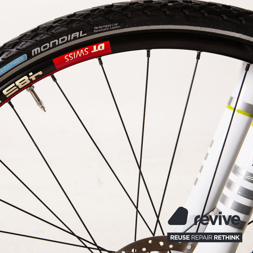 Rotwild R.T1 Hybrid 2011 E-Mountainbike Hybrid Weiß RH XL Hardtail Fahrrad