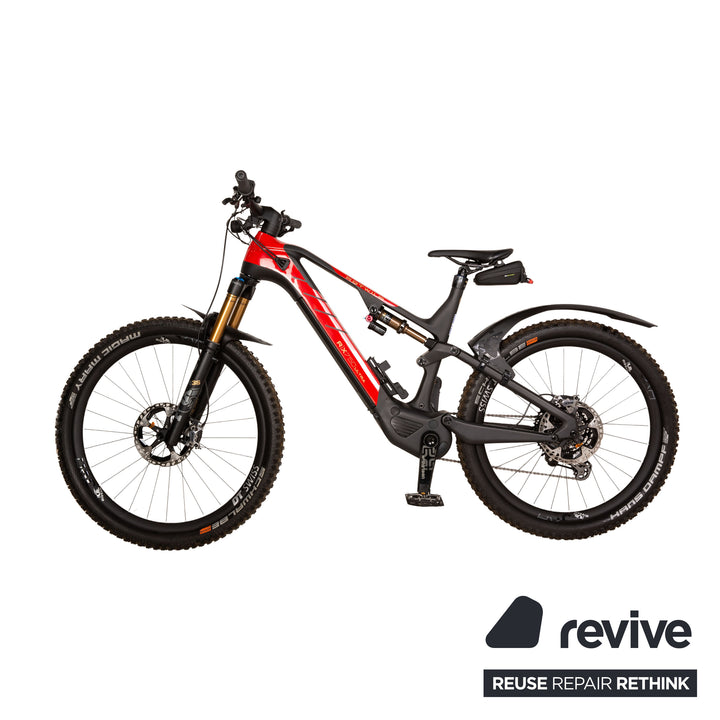 Rotwild R.X750 ULTRA 2021 Carbon XL Fully 750 Wh - 29/27,5 Zoll E-Bike Mountainbike Schwarz Rot Fahrrad