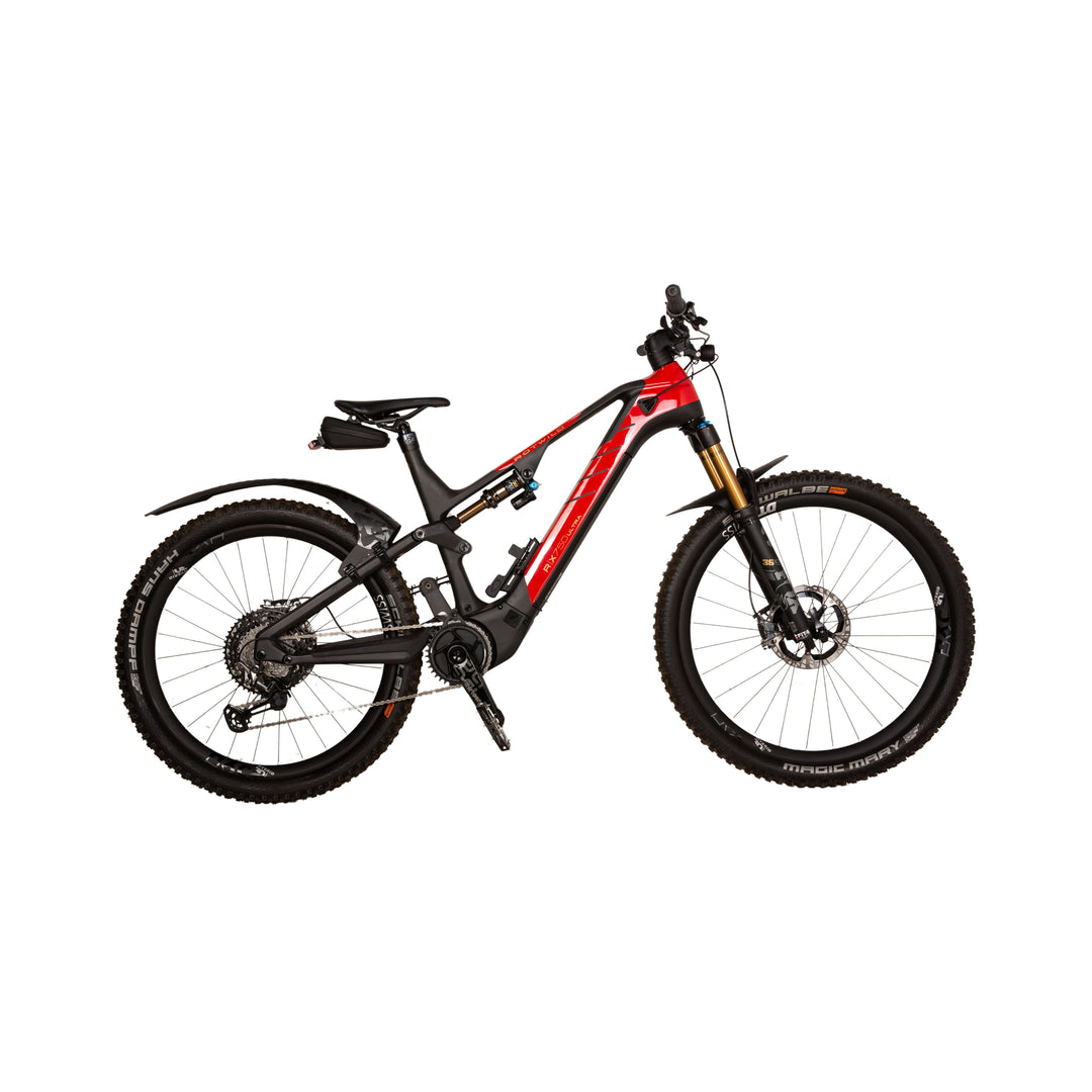 Rotwild E-Mountainbike ULTRA 2021 Rot Carbon Hand