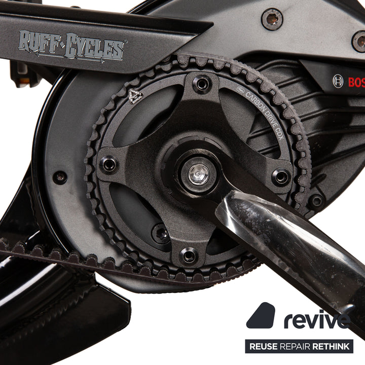 Ruff The Ruffian 2022 Aluminum E-City Bike Black RG M Bicycle