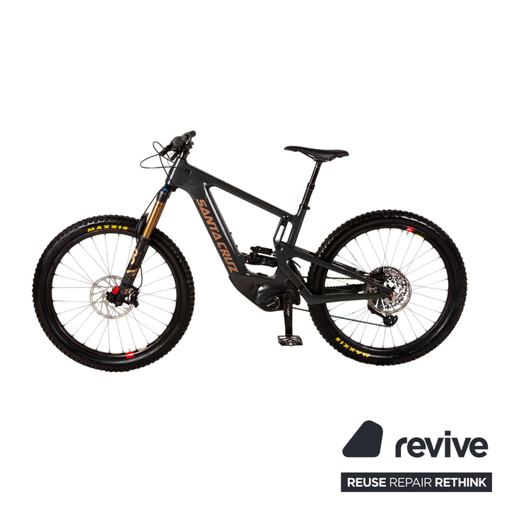 Santa Cruz Heckler 1 Carbon CC XX1 AXS RSV 2020 RH M E-Mountainbike Schwarz RG M Fully Fahrrad