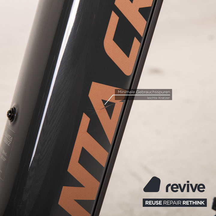 Santa Cruz Heckler 1 Carbon CC XX1 AXS RSV 2020 RH M E-Mountainbike Schwarz RG M Fully Fahrrad