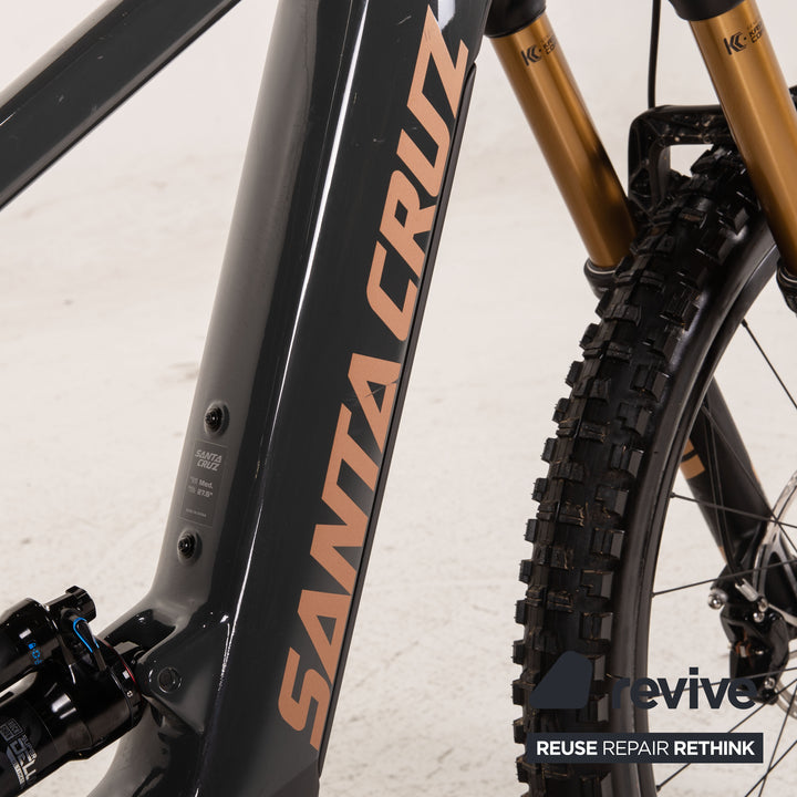Santa Cruz Heckler 1 Carbon CC XX1 AXS RSV 2020 RH M E-Mountainbike Schwarz RG M Fully Fahrrad