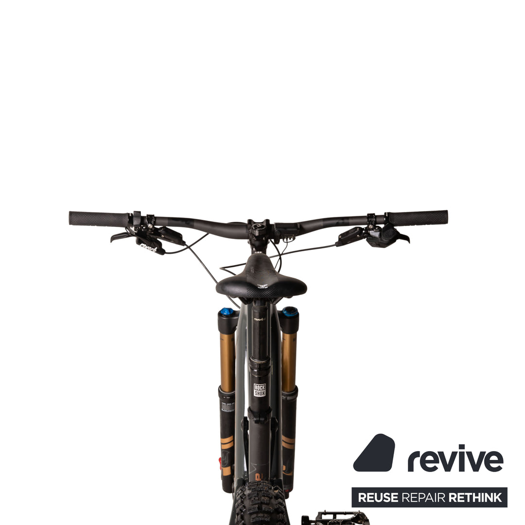 Santa Cruz Heckler 1 Carbon CC XX1 AXS RSV 2020 RH M E-Mountainbike Schwarz RG M Fully Fahrrad
