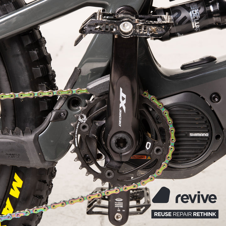 Santa Cruz Heckler 1 Carbon CC XX1 AXS RSV 2020 RH M E-Mountainbike Schwarz RG M Fully Fahrrad