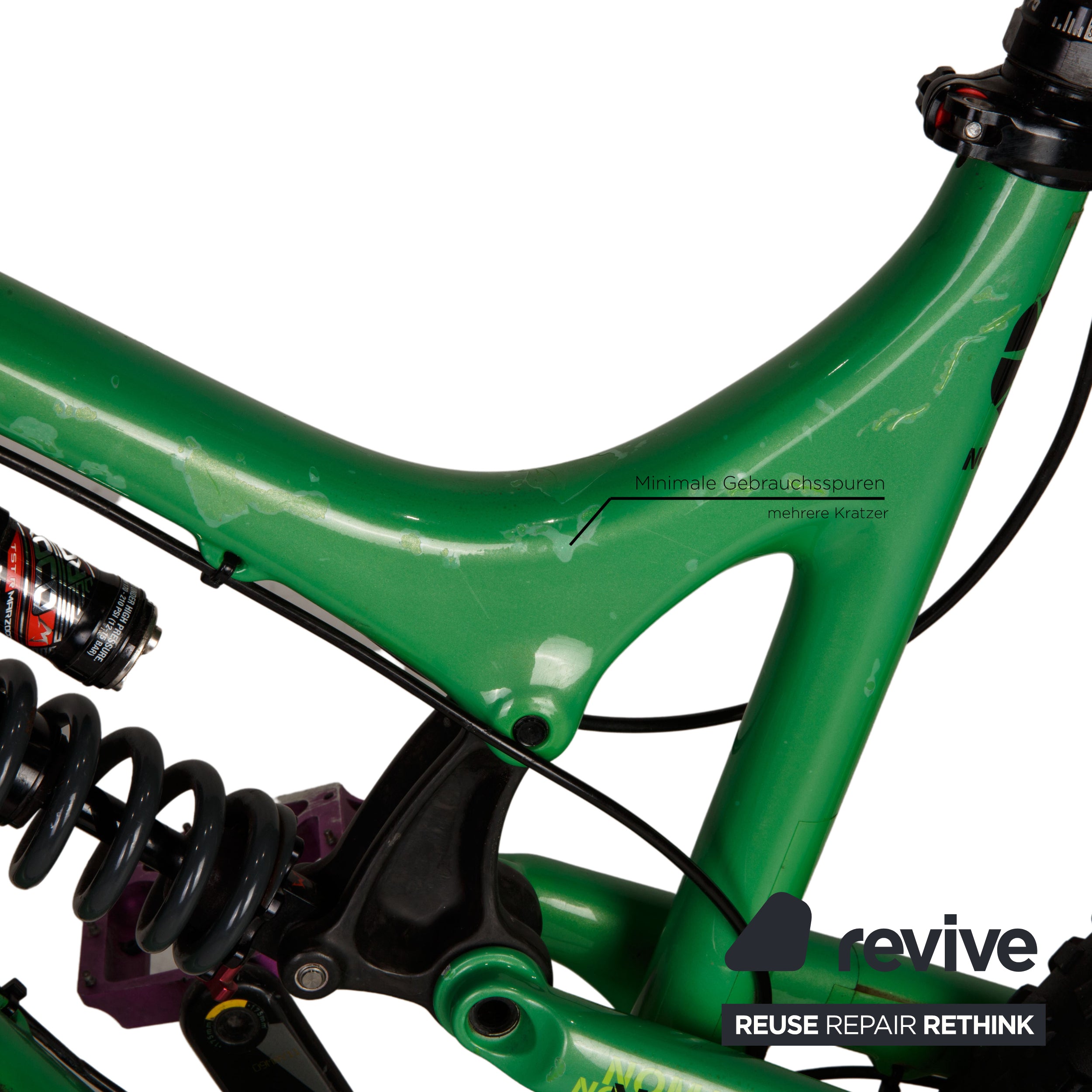 Santa Cruz Nomad C 2014 Carbon Mountain Bike Green RH 55 Bicycle Fully