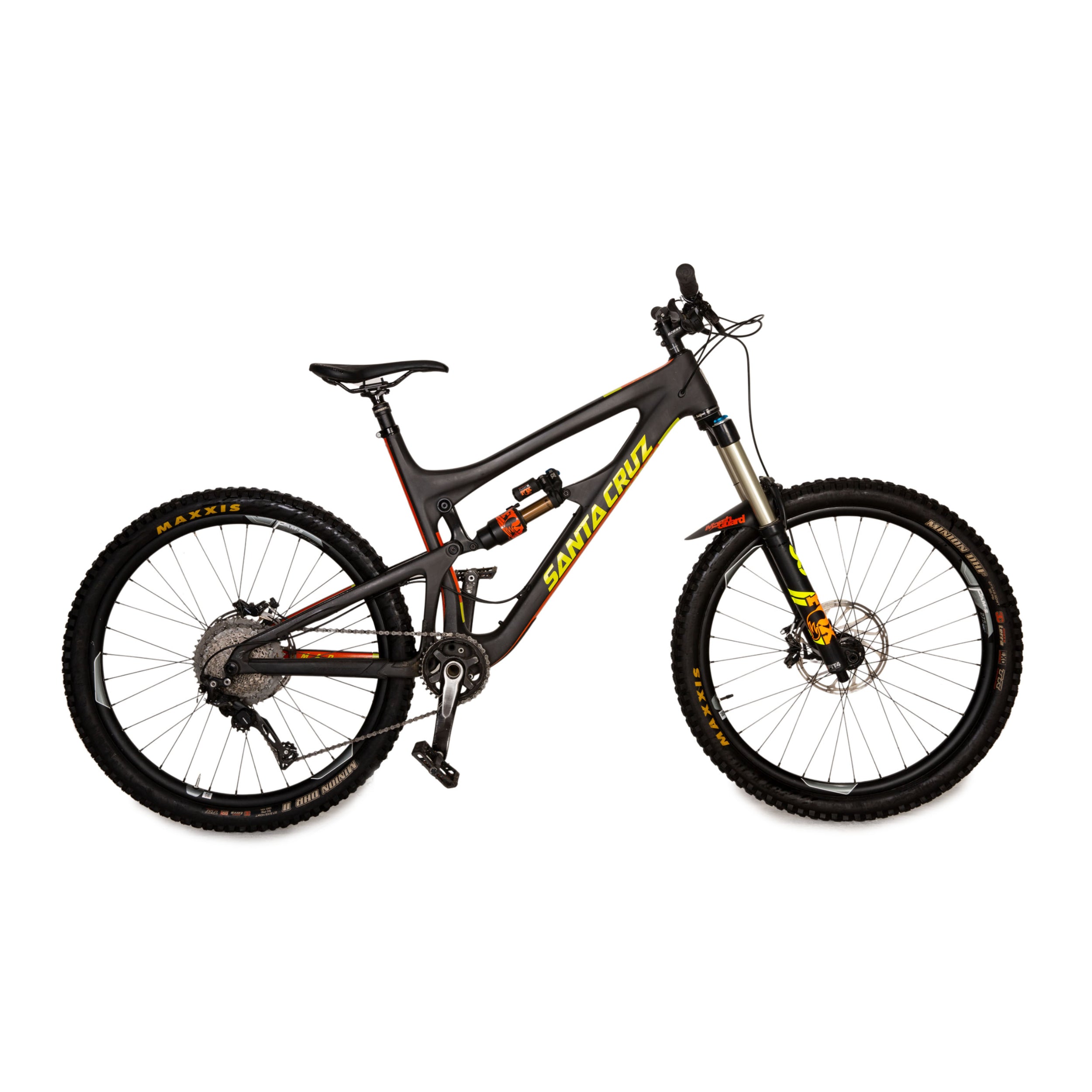 Santa Cruz Mountainbike NOMAD CC 2017 Schwarz Carbon Hand