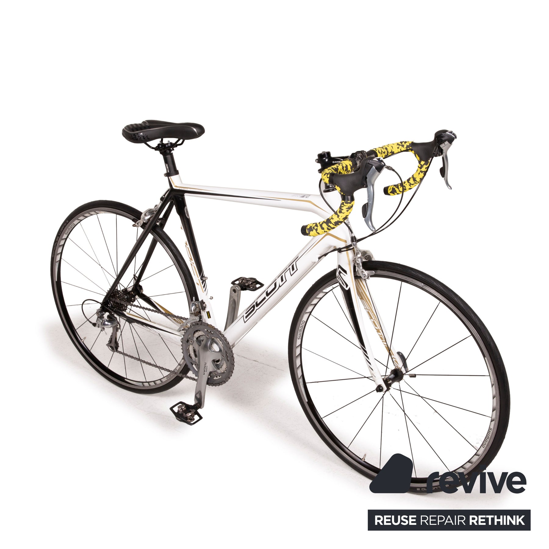 SCOTT Rennrad ADDICT R3 2009 Weiß Carbon - 2. Hand - Revive.de