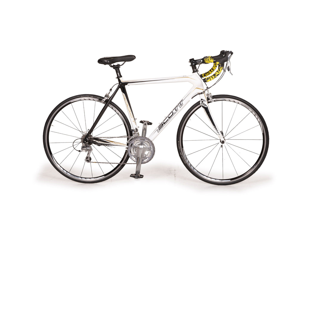 scott rennrad weiss SCOTT Rennrad ADDICT R3 2009 Weiß Carbon - 2. Hand