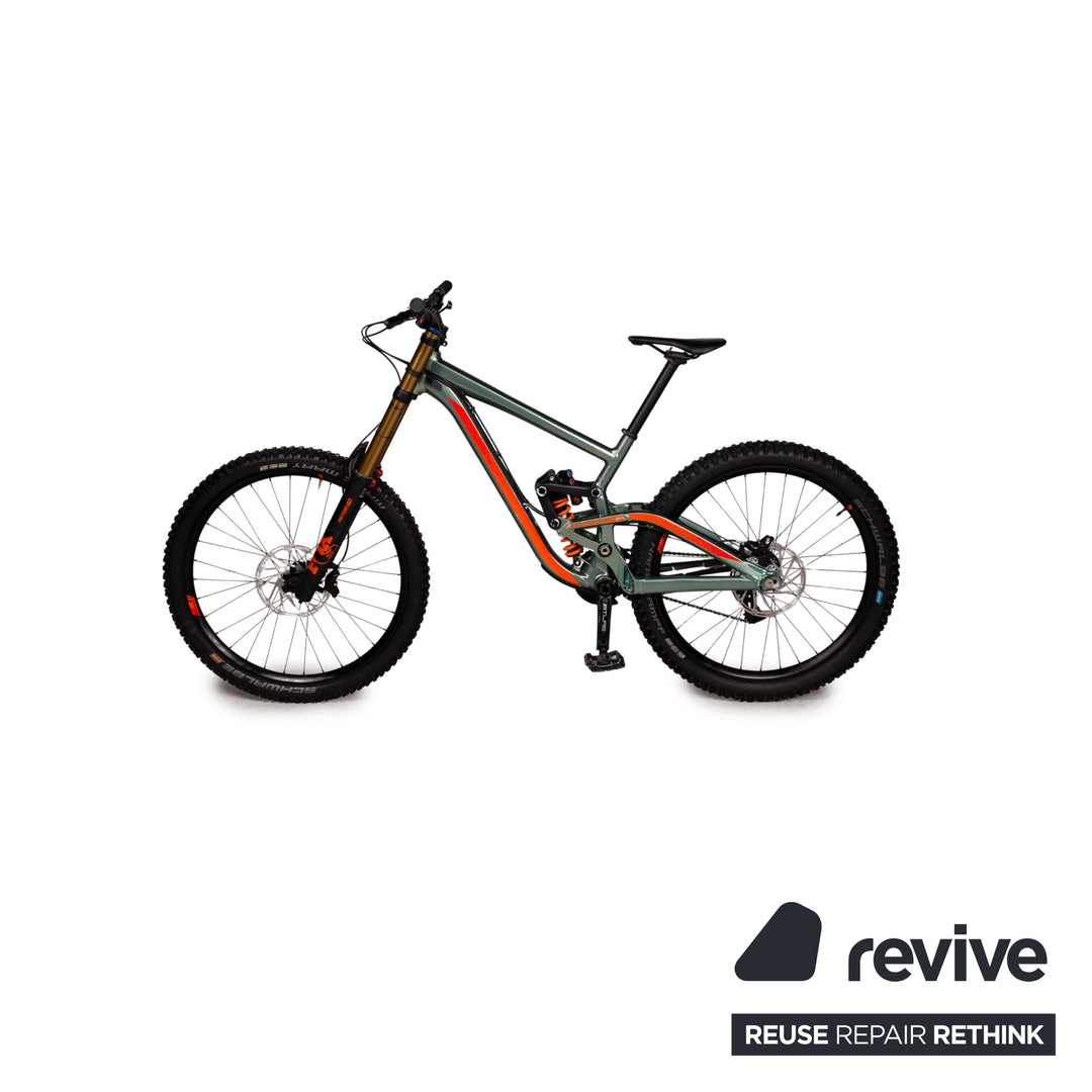 SCOTT Mountainbike Gambler 710 2019 Grün Aluminium Hand