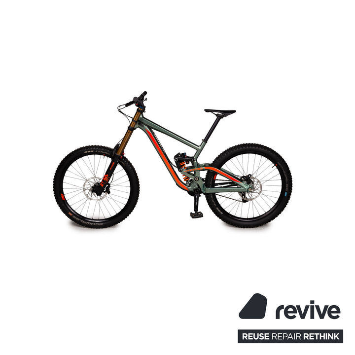 Scott Gambler 710 2019 Mountain Bike Green RH L Fully Bike