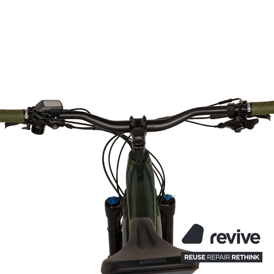 scott genius e bike fully SCOTT E-Mountainbike Genius eRide 910 2021 Grün Aluminium - 2. Hand