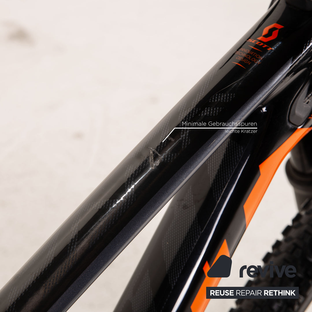 Scott Spark RC 900 SL 2017 Mountain Bike Black Orange RG M Fully Bicycle