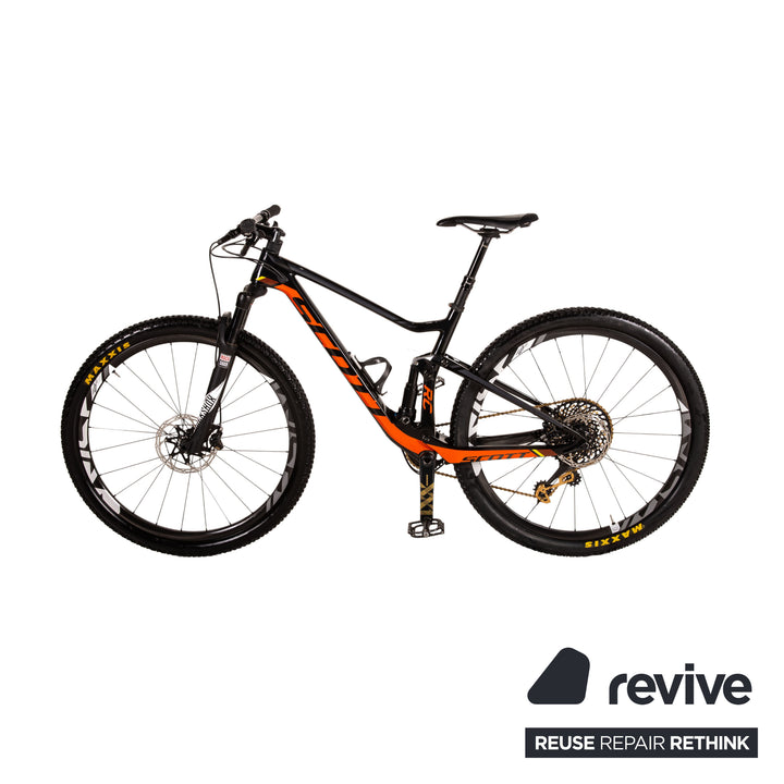 Scott Spark RC 900 SL 2017 Mountain Bike Black Orange RG M Fully Bicycle