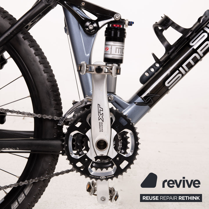 Simplon Stomp Mountainbike Fully 2012 Bike Schwarz RH 50cm Carbon Fahrrad