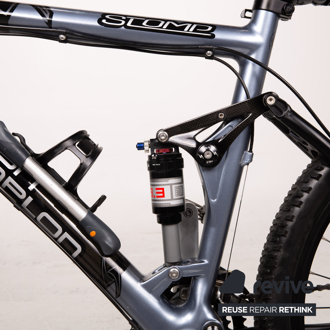 Simplon Stomp Mountainbike Fully 2012 Bike Schwarz RH 50cm Carbon Fahrrad