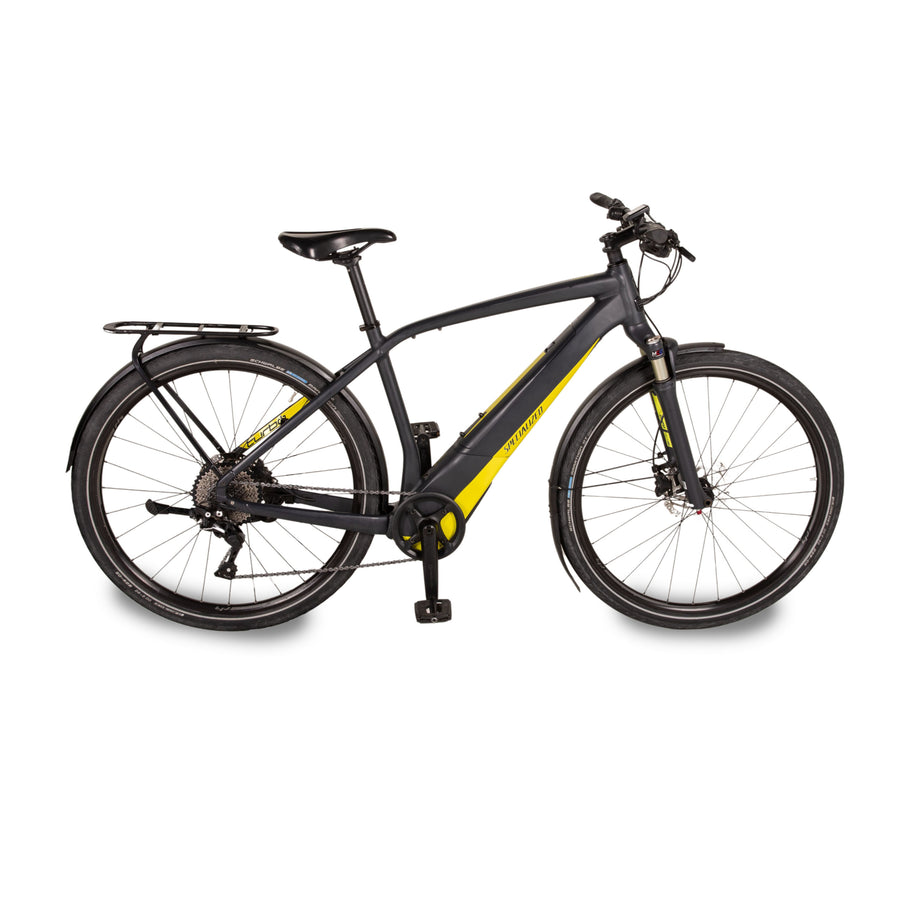 specialized trekking e-bike SPECIALIZED E-Trekking Bike MEN´S TURBO VADO 3.0 2018 Schwarz Aluminium - 2. Hand