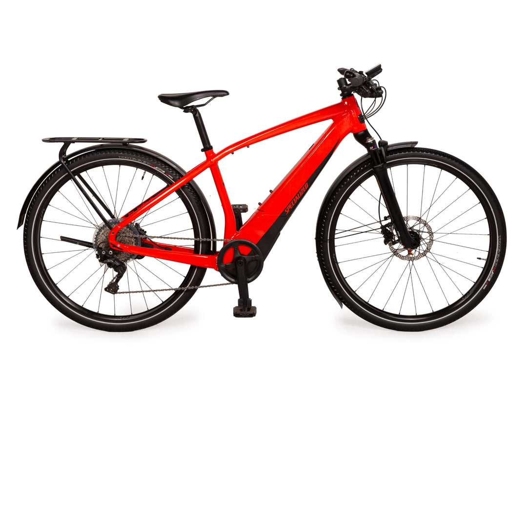specialized e trekking bike SPECIALIZED E-Trekking Bike MEN´S TURBO VADO 4.0 2018 Rot Aluminium - 2. Hand