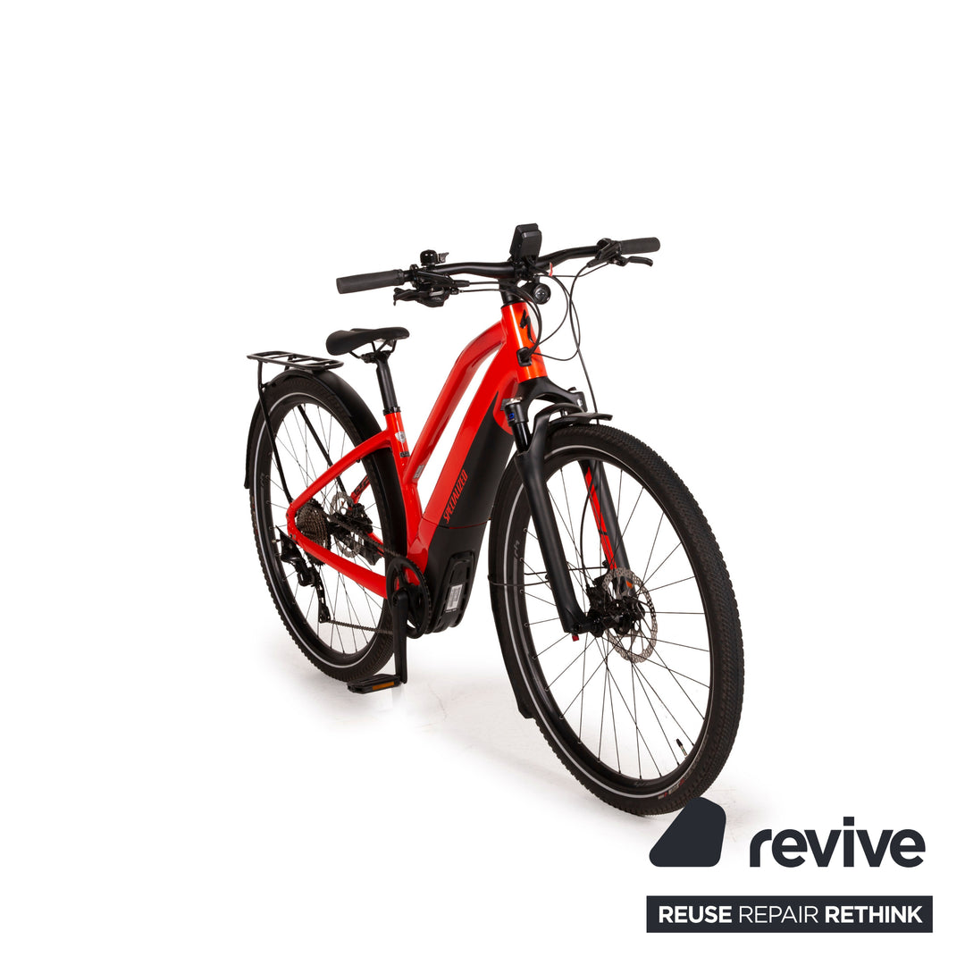 specialized e bike mtb damen SPECIALIZED E-Trekking Bike WOMEN´S TURBO VADO 4.0 2018 Orange Aluminium - 2. Hand