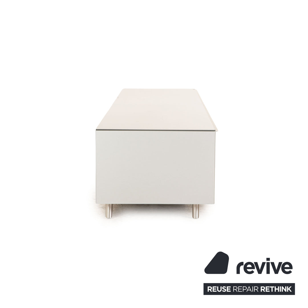 Spectral Scala wooden sideboard silver TV board