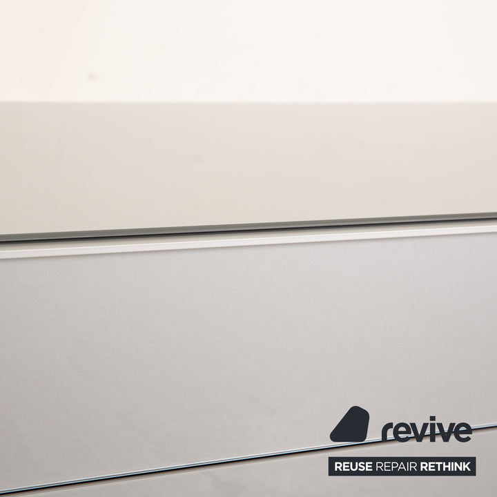 Spectral Scala wooden sideboard silver TV board