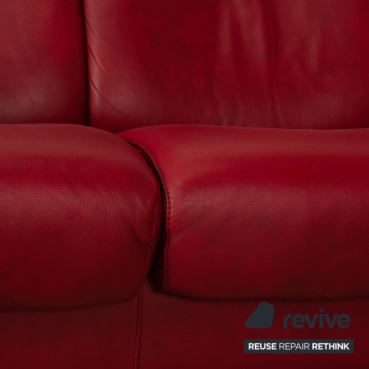 Stressless Arion Leder Ecksofa Rot Sofa Couch Funktion