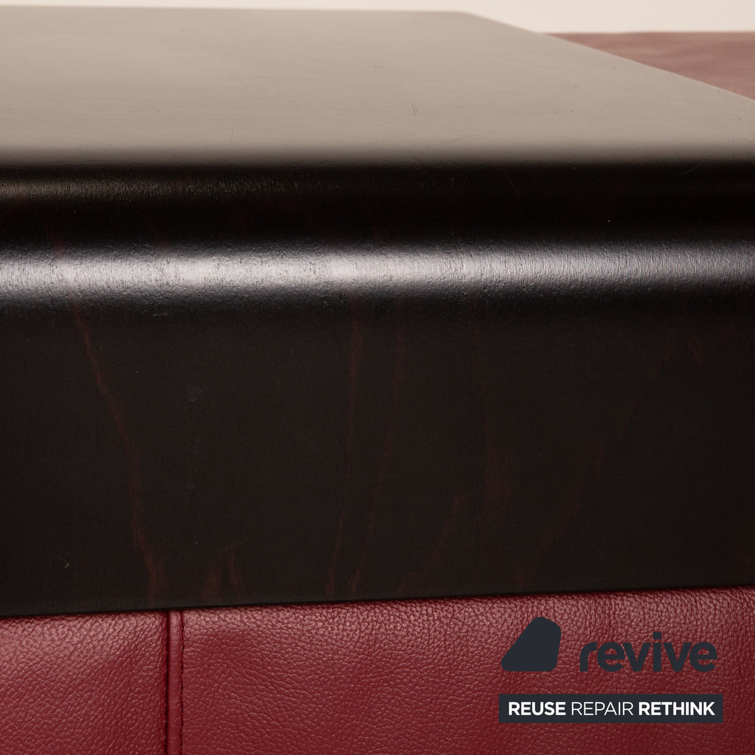 Stressless Arion Leder Hocker Rot Funktion