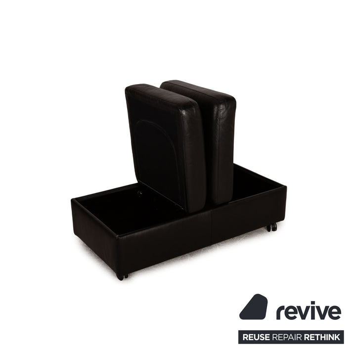 Stressless Arion Leder Hocker Schwarz