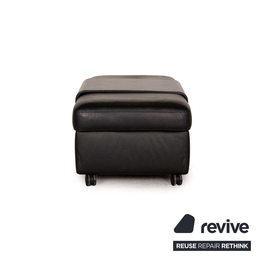 Stressless Arion Leder Hocker Schwarz Funktion