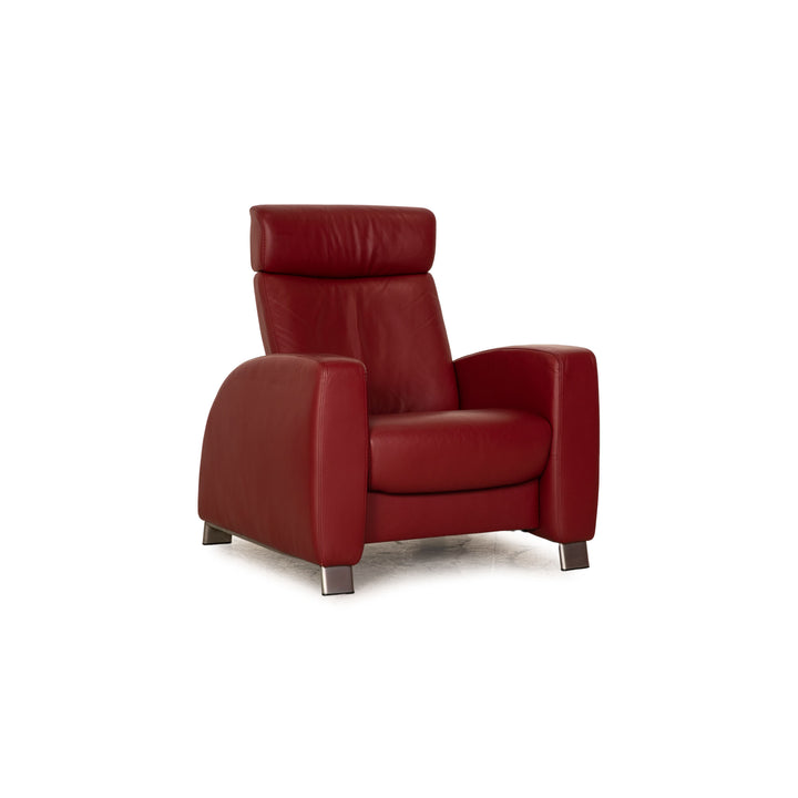 Stressless Arion Leder Sessel Rot Relax Funktion