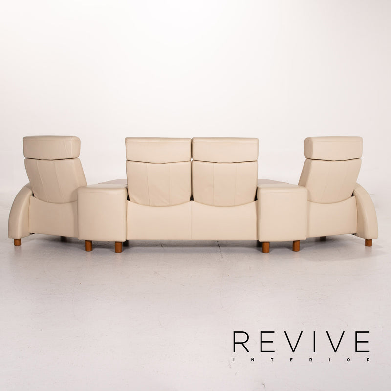 Stressless Viersitzer Arion Creme Leder 2. Hand Revive.de