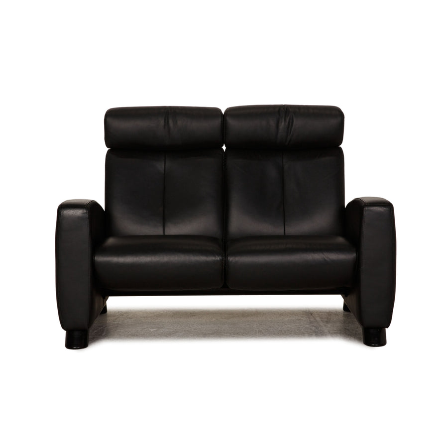 Stressless Arion Leather Sofa Black Two seater couch feature
