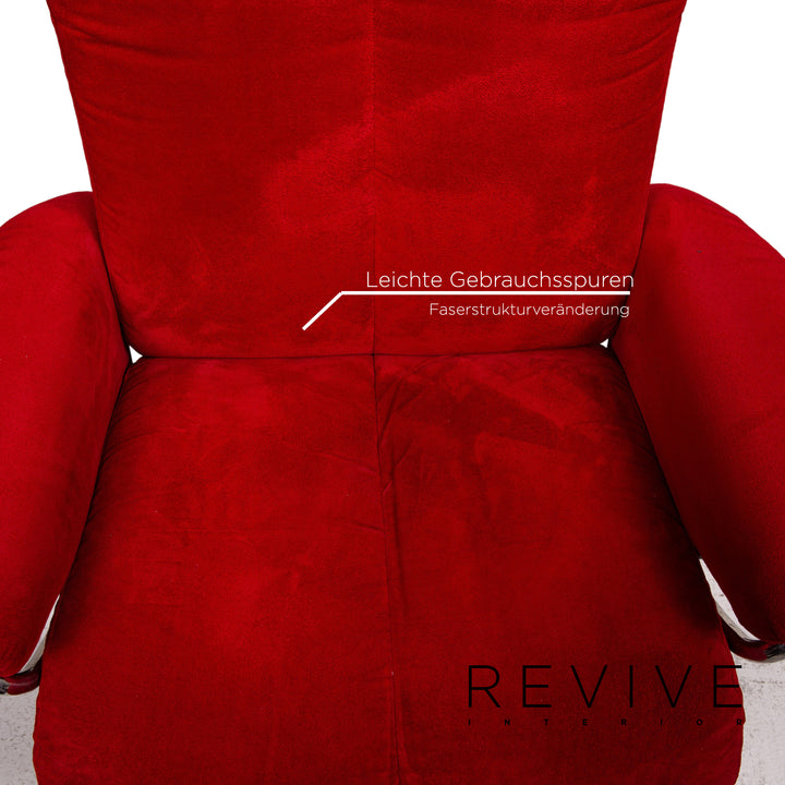 Stressless Blues Stoff Sessel inkl. Hocker Rot