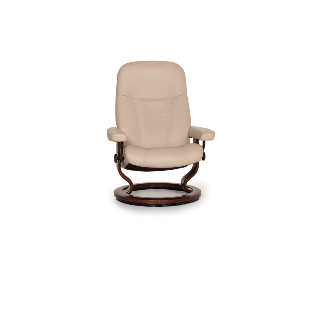 Stressless Consul Creme Leder Sessel Relaxfunktion #15299