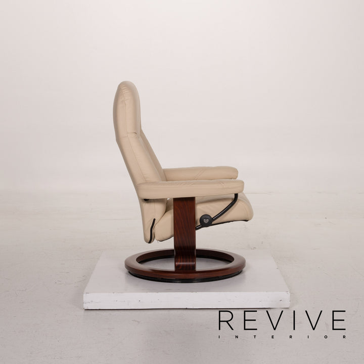 Stressless Consul Creme Leder Sessel Relaxfunktion #15299