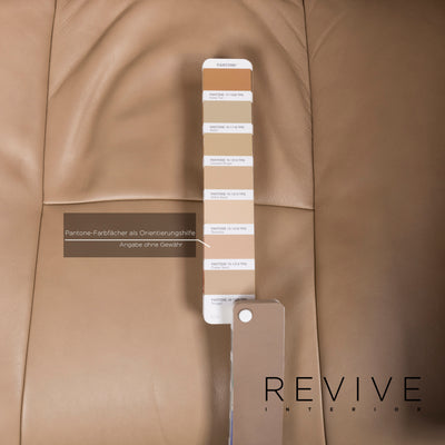 Stressless Mayfair Leder Sessel Beige inkl. Hocker und Relaxfunktion #12879