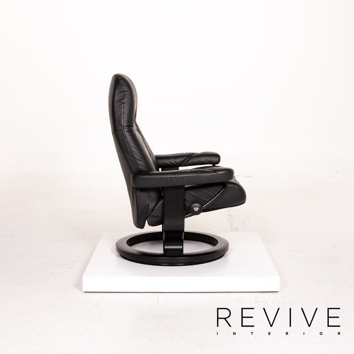 Stressless Consul | Sessel | Leder | Schwarz | Revive Interior