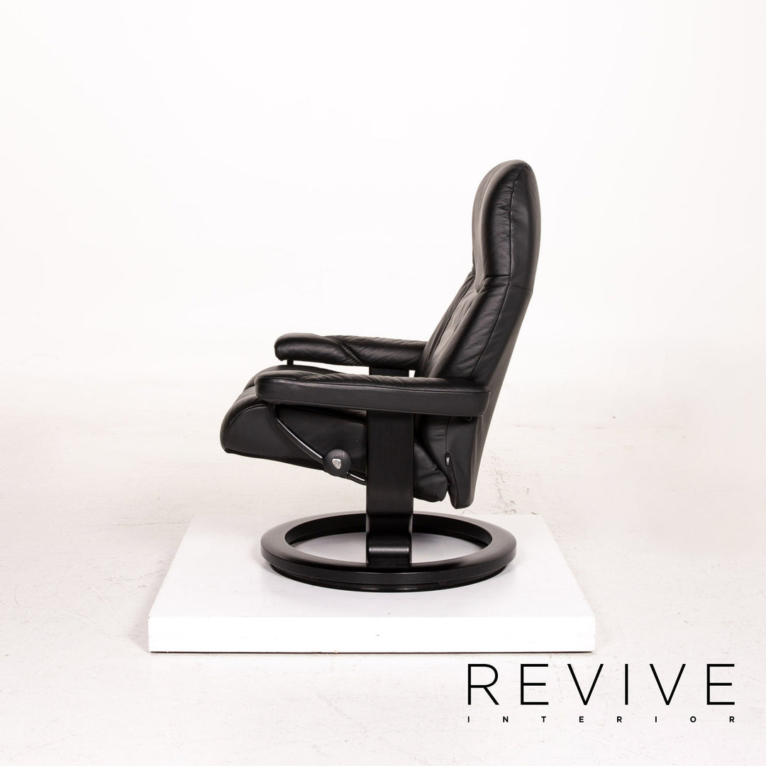 Stressless Consul | Sessel | Leder | Schwarz | Revive Interior