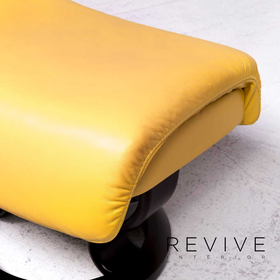 Stressless Dream Leder Sessel Gelb Relax Funktion Garnitur #8711