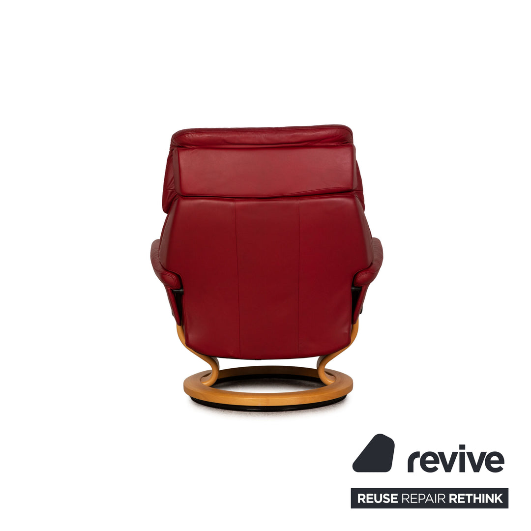 Stressless Dream Leder Sessel Rot Funktion