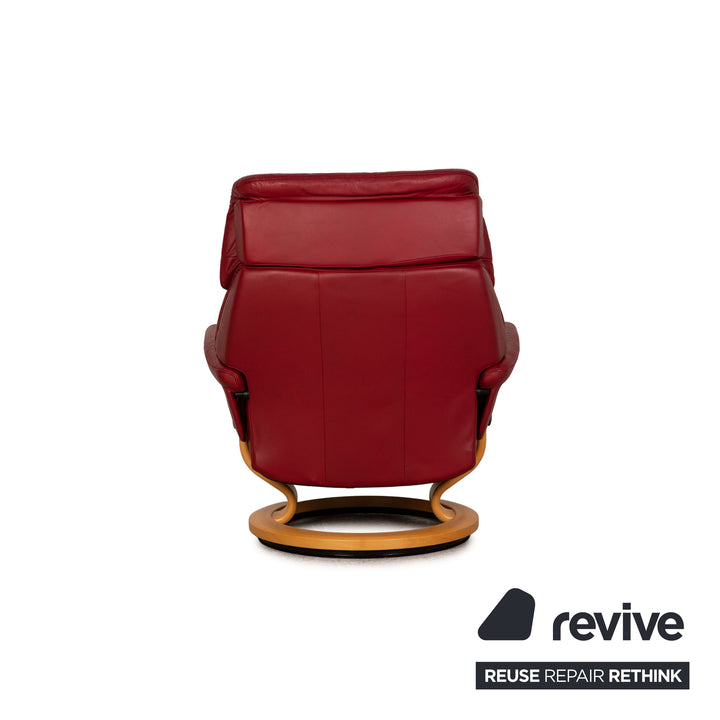 Stressless Dream Leder Sessel Rot Funktion