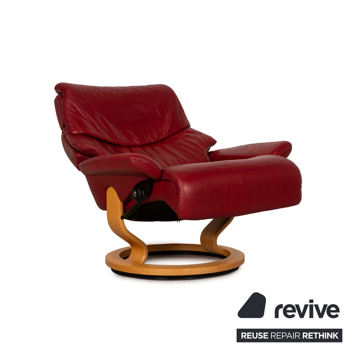 Stressless Dream Leder Sessel Rot Funktion