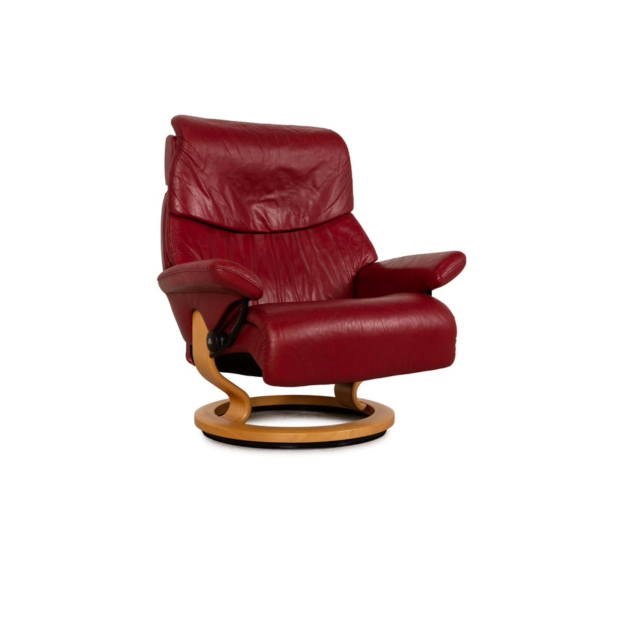 Stressless Dream Leder Sessel Rot Funktion